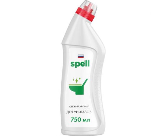 Чистящее средство для унитазов и сантехники SPELL 750 мл 20374 