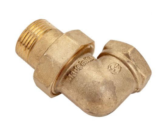 Разъемное угловое соединение ""американка"" STOUT Sft-0056-000001 вн, уплотнение под гайкой o-ring кольцо 1"" RG008T5Q97CQBC 