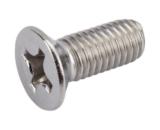 Нержавеющий винт с потайной головкой KREPFIELD M8x20 мм, DIN 965, А2, крестообразный шлиц PH, 15 шт. 965А2ВИНТ8Х20-15 – изображение 2