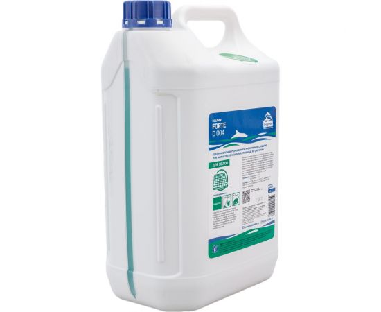 Щелочное средство для мытья всех водостойких поверхностей DOLPHIN Forte 5л 741206 – изображение 2