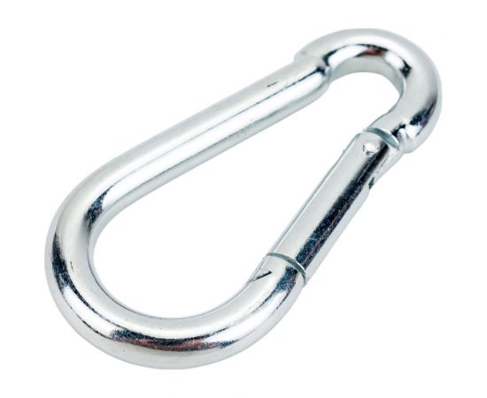 Карабин ЗУБР DIN 5299С, 10мм, 1 шт, оцинкованный, 304546-10 – изображение 2