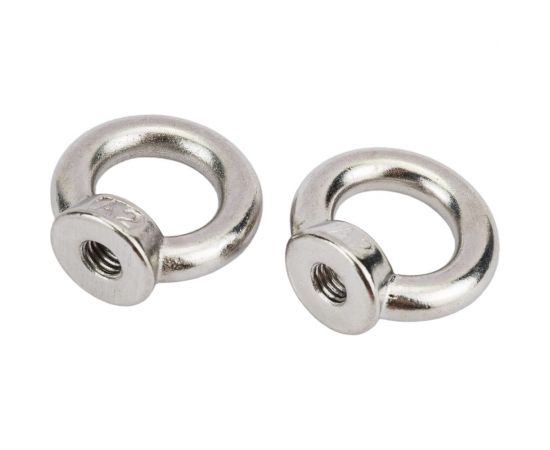 Нержавеющая рым-гайка KREPFIELD М8, ART 582, А2, 2 шт. 582А2РЫМГАЙКАМ8-2 – изображение 2