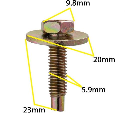 Металлический автокрепеж Крепавто M2104 – изображение 2