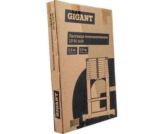 Лестница телескопическая 2.9м Gigant LT-01 1x10 – изображение 24