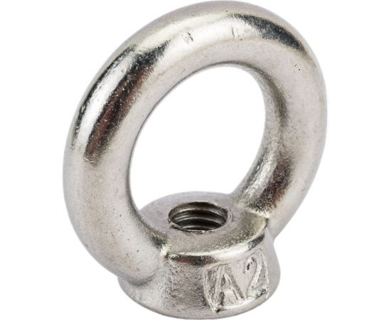 Нержавеющая рым-гайка KREPFIELD М8, ART 582, А2, 2 шт. 582А2РЫМГАЙКАМ8-2 – изображение 3