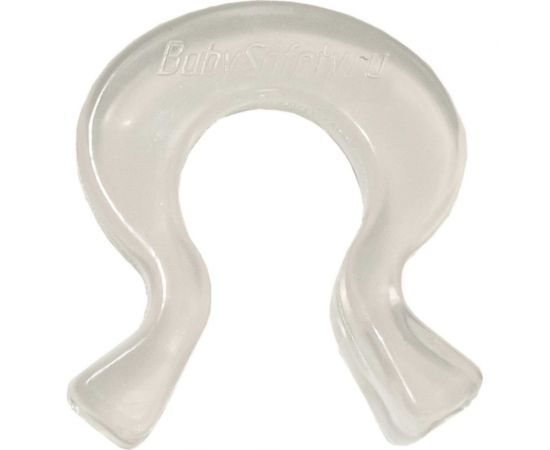 Подкова: блокиратор дверей, стоппер для двери, ограничитель для двери/окна Baby Safety силиконовый 2шт. прозрачные 4670006471638 – изображение 3