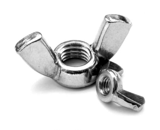 Барашковая гайка Качественный КРЕПЕЖ DIN 315 М8 100 шт 0301202 КЧ – изображение 3