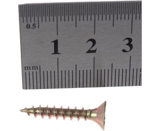 Шуруп VIPкрепеж жёлтый цинк 440 шт 41358 VIPS – изображение 3