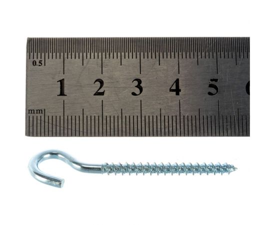 Шуруп с полукольцом Tech-Krep 3,5х40 (45) 4 шт - пакет 113134 – изображение 3