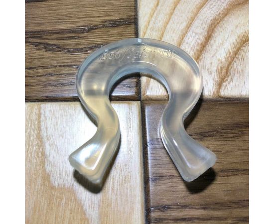 Подкова: блокиратор дверей, стоппер для двери, ограничитель для двери/окна Baby Safety силиконовый 2шт. прозрачные 4670006471638 – изображение 4