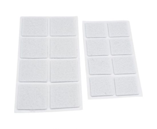 Накладки-протекторы для мебели Рыжий кот самоклеящиеся, белый, набор 45 шт. 105201 – изображение 4