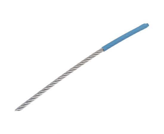 Нержавеющий трос KREPFIELD 2 мм, сталь А2, плетение 7x7, средней мягкости, 10 м 8379А2ТРОС2ММ-10 – изображение 4