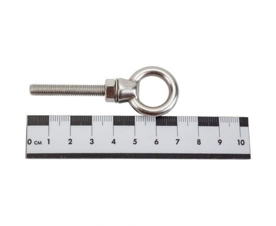 Нержавеющий рым-болт KREPFIELD М6x40, ART 8267, А4 8267А4РЫМБОЛТМ6X40-1 – изображение 4