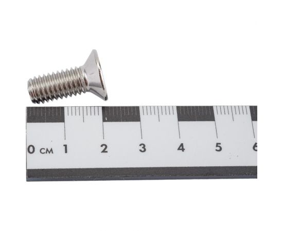 Нержавеющий винт с потайной головкой KREPFIELD M8x20 мм, DIN 965, А2, крестообразный шлиц PH, 15 шт. 965А2ВИНТ8Х20-15 – изображение 4