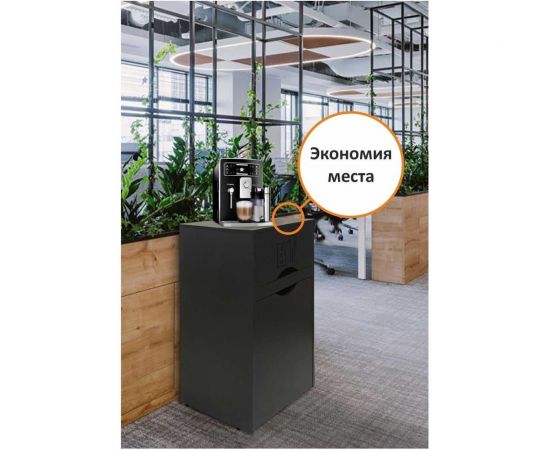 Мусорный контейнер-урна для фудкорта ИП Маковчик Оди 1000 цвет графит 5190004UOG – изображение 5