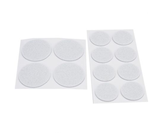 Накладки-протекторы для мебели Рыжий кот самоклеящиеся, белый, набор 45 шт. 105201 – изображение 5