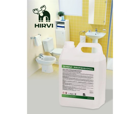 Средство усиленного действия для удаления ржавчины и минеральных отложений HIRVI 5,0 л 325а523 – изображение 5