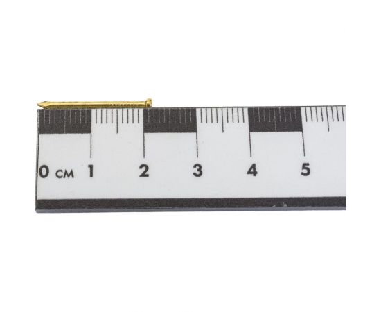 Финишные гвозди vipкрепеж латунированные, 1,4x20 мм, 60 шт. 21132 VIPS – изображение 6