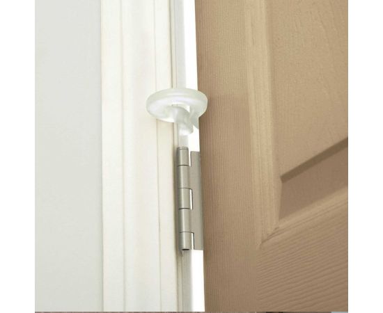 Подкова: блокиратор дверей, стоппер для двери, ограничитель для двери/окна Baby Safety силиконовый 2шт. прозрачные 4670006471638 – изображение 6