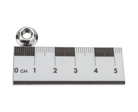 Нержавеющая гайка с фланцем KREPFIELD М5, DIN 6923, А2, с зазубринами, шестигранная, 30 шт. 6923А2ГАЙКАМ5-30 – изображение 8