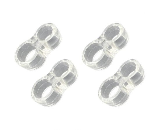 Демпфер ограничитель на ручку двери Baby Safety силиконовый - 4 шт. прозрачный 4670006471522 