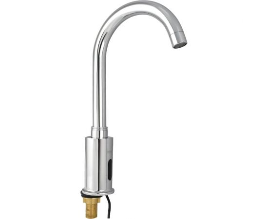 Сенсорный смеситель на раковину и мойку BRIMIX с поворотным изливом, высокий 081 