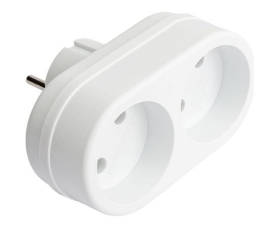 Сетевой разветвитель Perfeo RU POWER 2 гнезда, 6А, без заземления 30015491 