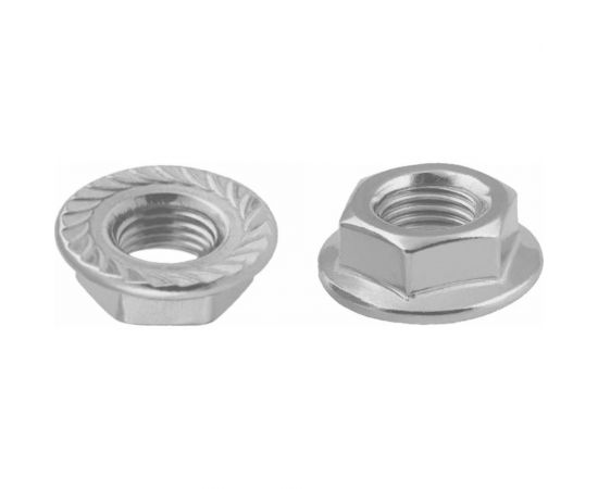 Гайка с фланцем ИНОТЭК М6, DIN 6923, цинк-ламель, 100 шт. 4687203109127 