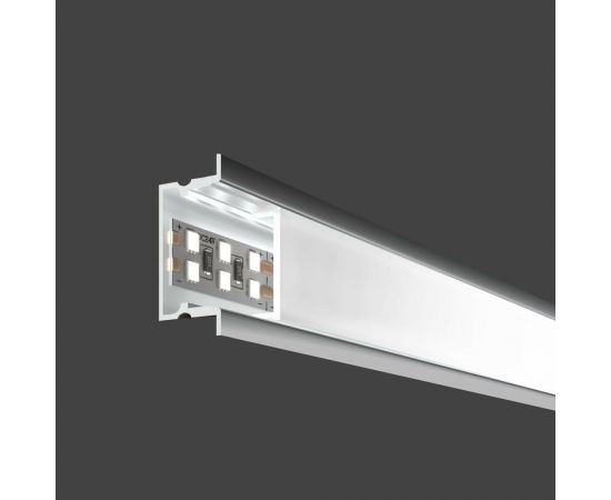 Встраиваемый алюминиевый профиль Elektrostandard для трехрядной LED ленты (под ленту до 18,5mm) LL-2-ALP019 белый a062732 