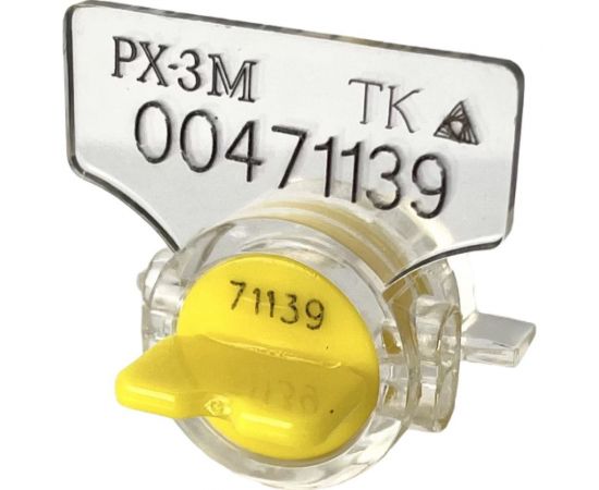 Пломба роторная рх-3М (для счётчиков) ТПК Технологии Контроля Цвет: желтый 24137 