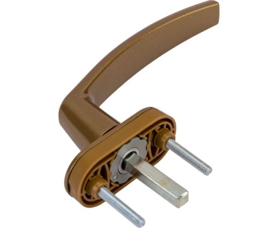 Ручка оконная Tech-Krep Vic, металл, штифт 35 мм, золото 1 шт. пакет 152058 