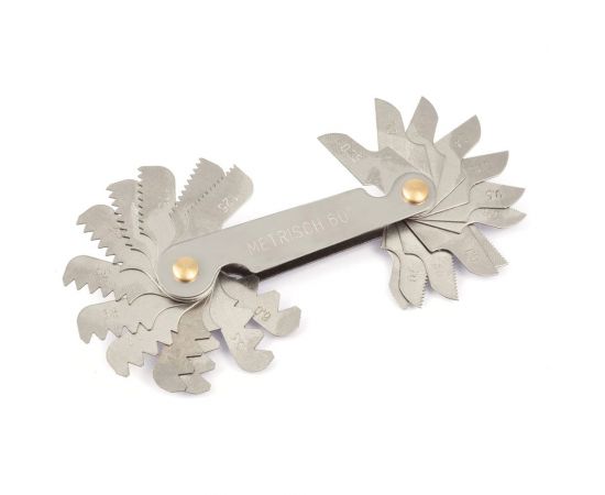 Метрический резьбомер Дело Техники 24 шага, 200/10 239010 