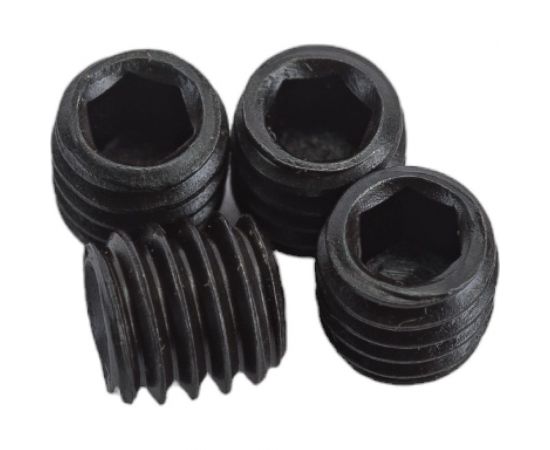 Винт Море-Метизов DIN 913, класс прочности 12.9, оксид, M4x4 мм, 50 шт. VINT9134450M 