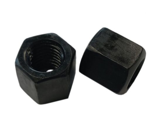 Гайка ZAMETAL М12 10.0 DIN 6330, высокая, б/п, упаковка 100 шт. ZA108547 