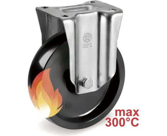 Колесо со стационарной опорой (100 мм; 200 кг) Tellure rota 678102 