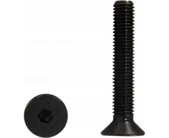 Винт Море-Метизов DIN 7991, класс прочности 10.9,, оксид, M6x16 мм, 5 шт. VINT79916165M 