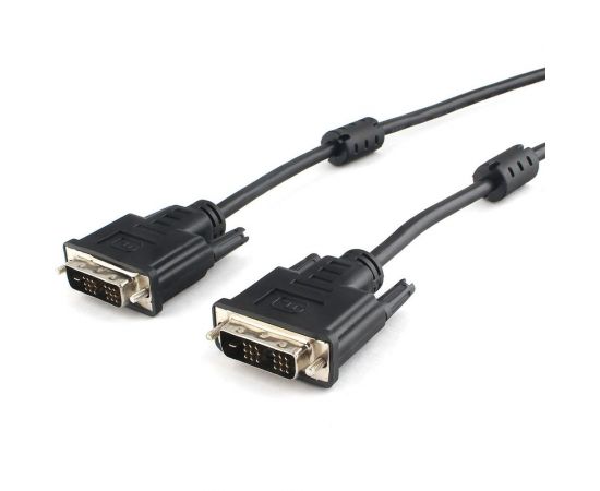 Кабель Cablexpert DVI-D single link 19M/19M 3.0м CCS черный CC-DVIL-BK-10 