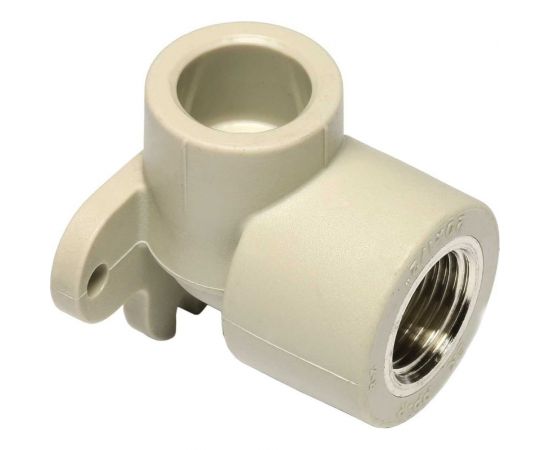 Колено WAVIN EKOPLASTIK настенное PP-R 20x1/2 РВ, EK SNK020XXXX 