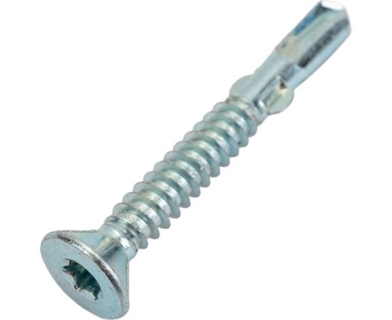 Шуруп для крепления дерева к металлу Rusconnect CWM6350 потай., 6,3x50 мм, TORX 30, 100 шт. 316350 – изображение 2