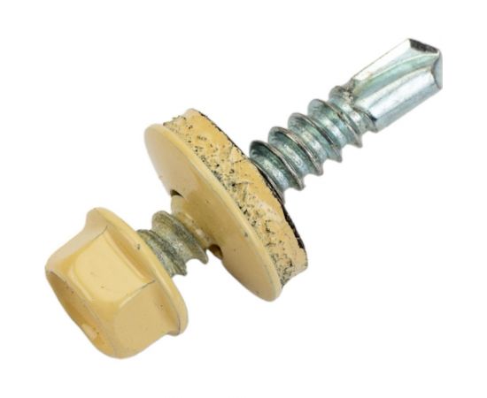 Самосверлящий винт HARDWEX ТМ HWX4-W-P7-4.8x25 мм, св.№3, RAL 1014, 250 шт. 5190000001376 – изображение 2