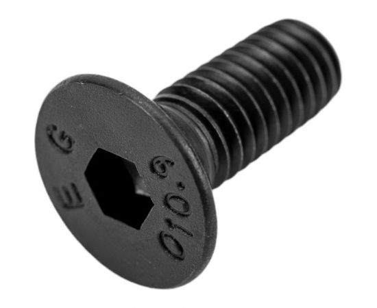 Винт Море-Метизов DIN 7991 класс прочности 10.9, оксид, M6x16 мм, 50шт. VINT799161650M – изображение 2