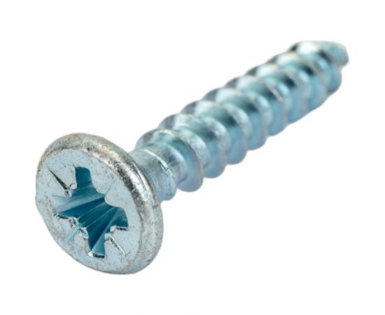 Универсальный шуруп STARFIX 4,5x25 мм, белый цинк, 50 шт. SMZ1-62605-50 – изображение 2