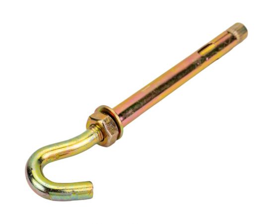 Анкер с крюком КРЕП-КОМП м10, 12х130, 3 шт. акр12130мф – изображение 2