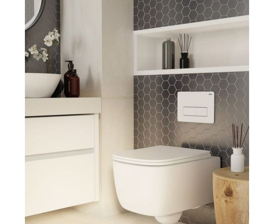 Универсальная клавиша смыва IDDIS Unifix 010 глянцевый белый UNI10W0i77 – изображение 2