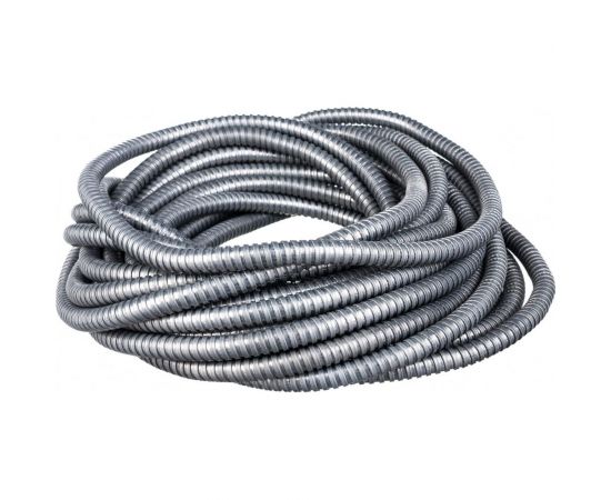 Оцинкованный металлорукав УРАЛ ПАК с протяжкой и х/б уплотнением РЗ-Ц-Х 18 (15) МР-0200718-015 – изображение 3