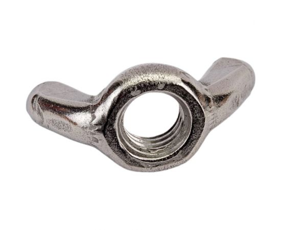 Гайка KREPFIELD нержавеющая, М8, DIN 315, А2, барашек 100 шт. в упак. 315А2БАРАШЕКМ8-100 – изображение 3