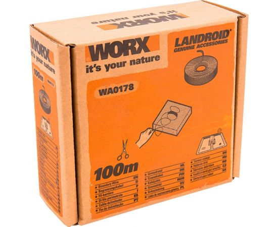 Ограничительный провод 100 м для газонокосилки Landroid WORX WA0178 – изображение 3