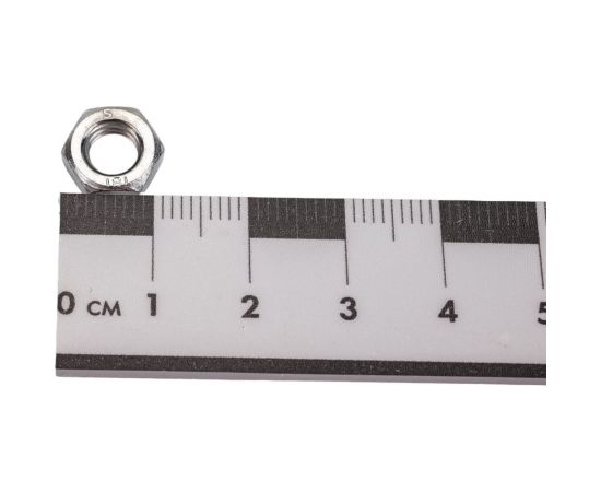 Гайка Море-Метизов DIN 439 класс прочности 6.0, цинк, М6, 5 шт. GAYKA439CM65M – изображение 3