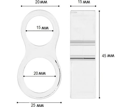 Демпфер ограничитель на ручку двери Baby Safety силиконовый - 4 шт. прозрачный 4670006471522 – изображение 3