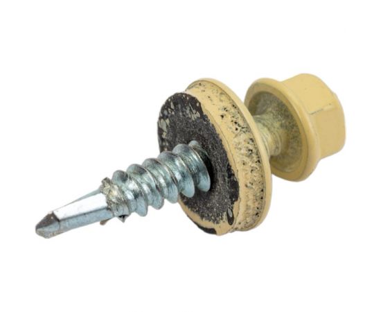 Самосверлящий винт HARDWEX ТМ HWX4-W-P7-4.8x25 мм, св.№3, RAL 1014, 250 шт. 5190000001376 – изображение 3